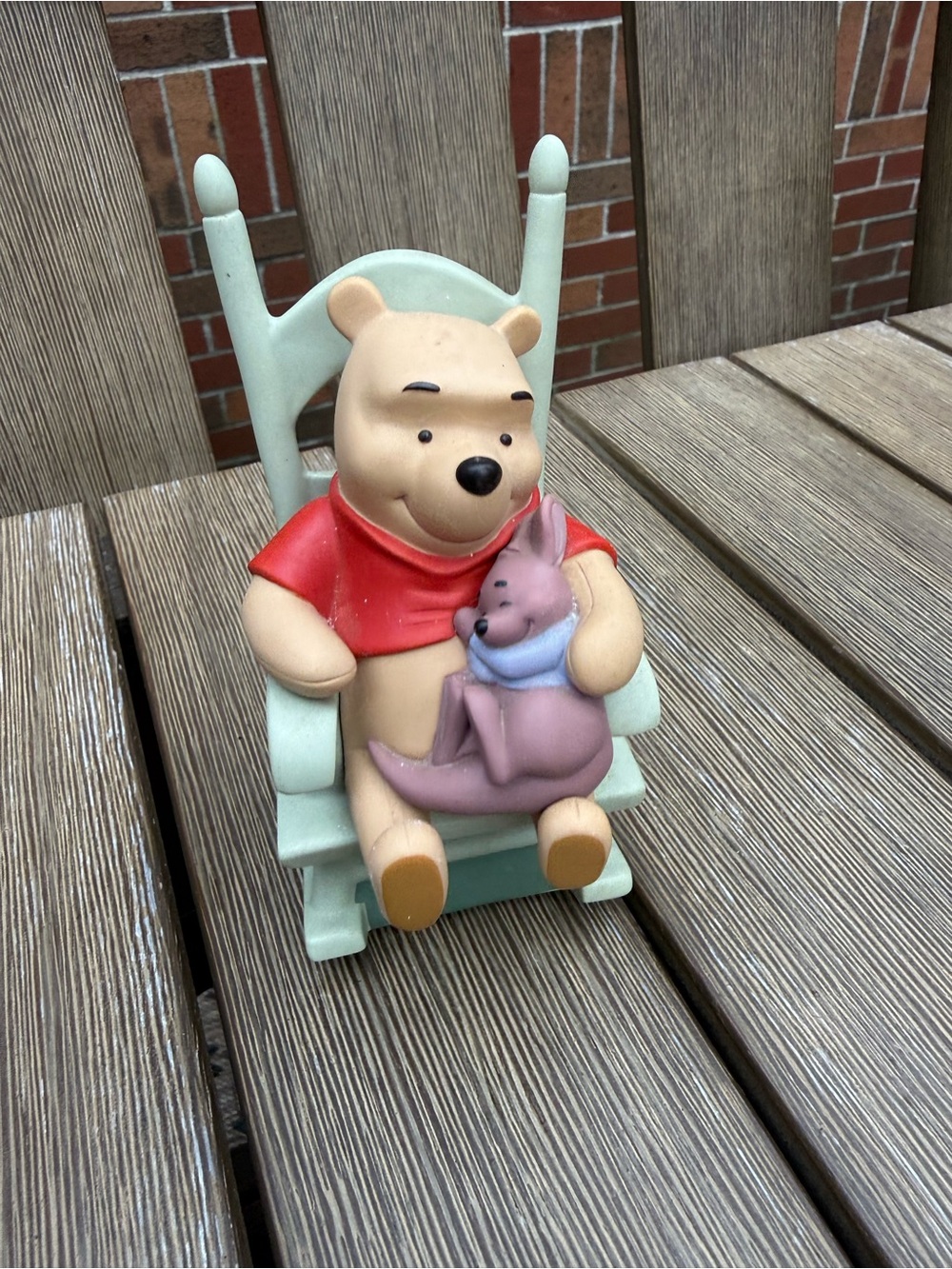 Disney Winnie the Pooh & Roo “Sweet Dreams Little One” Rocking Chair Figurine